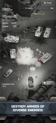 Modern Gunships: AC130 WarGame screenshot 1 - screenshot