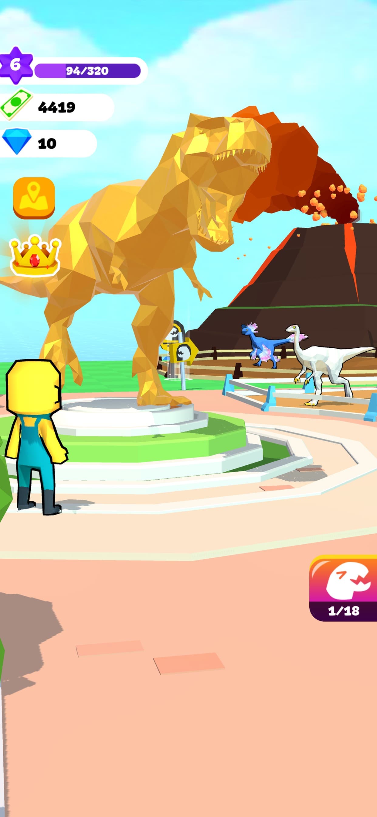 Dino Tycoon - 3D Building Game screenshot 10 - screenshot