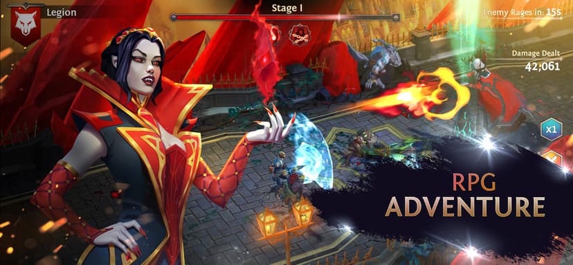 Heroes of the Dark: Squad RPG screenshot 1 - screenshot