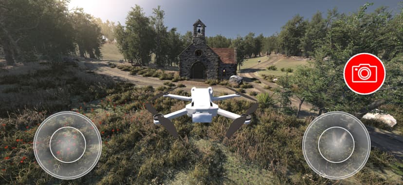 Drone Realistic Simulator UAV screenshot 1 - screenshot