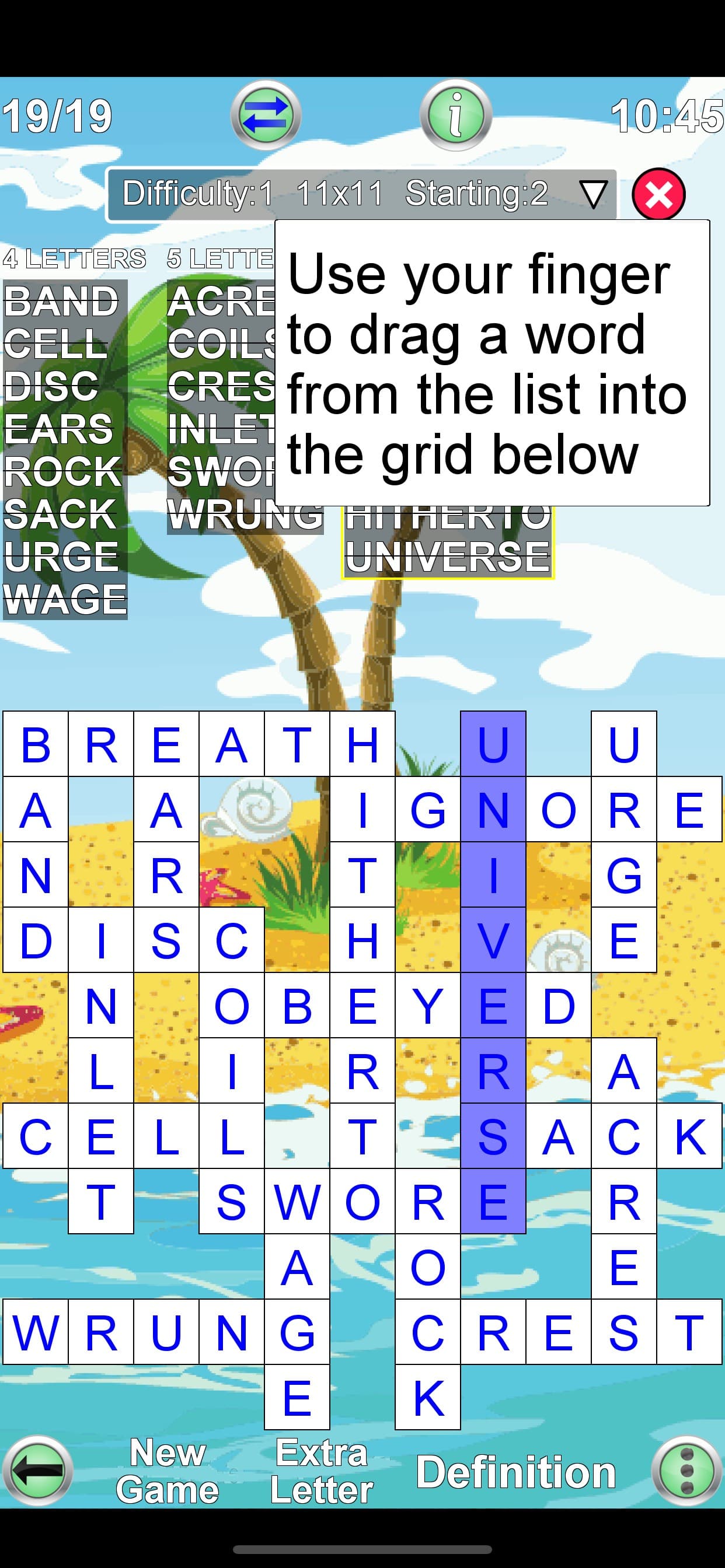 Word Fit Puzzle screenshot 2 - screenshot
