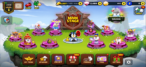 LINE Rangers x RoR III Tie-Up! screenshot 2 - screenshot