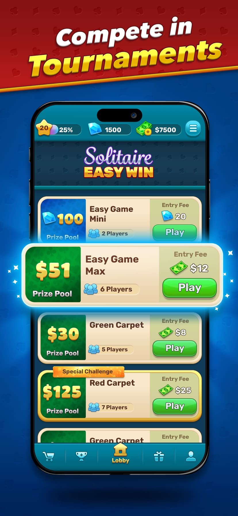 EasyWin: Solitaire Cash Games screenshot 4 - screenshot