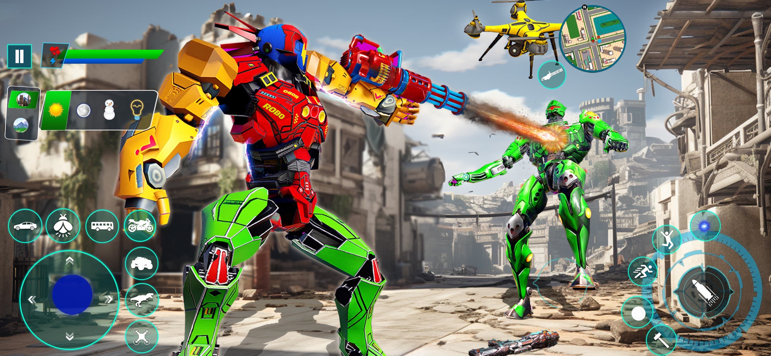 Robot Games - Mech War Games screenshot 1 - screenshot