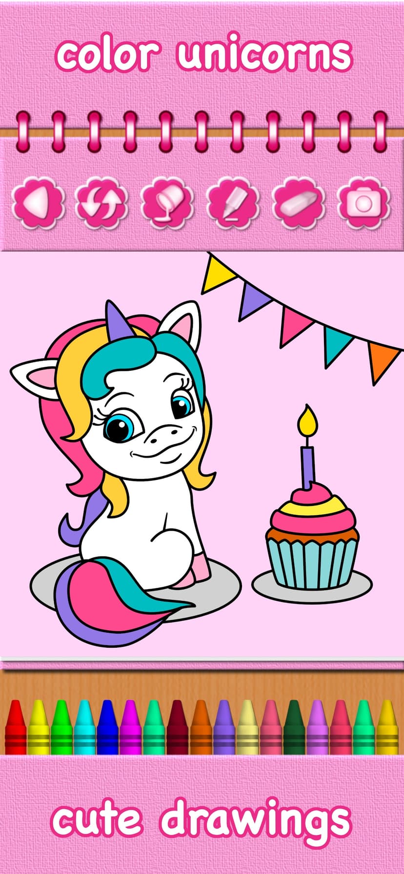 Unicorn Coloring Pony Games screenshot 9 - screenshot