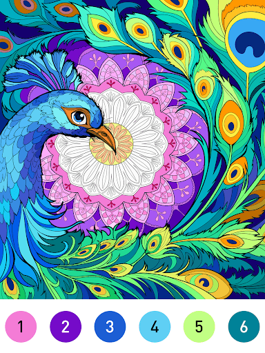 Mandala Color by Number Book screenshot 11 - screenshot