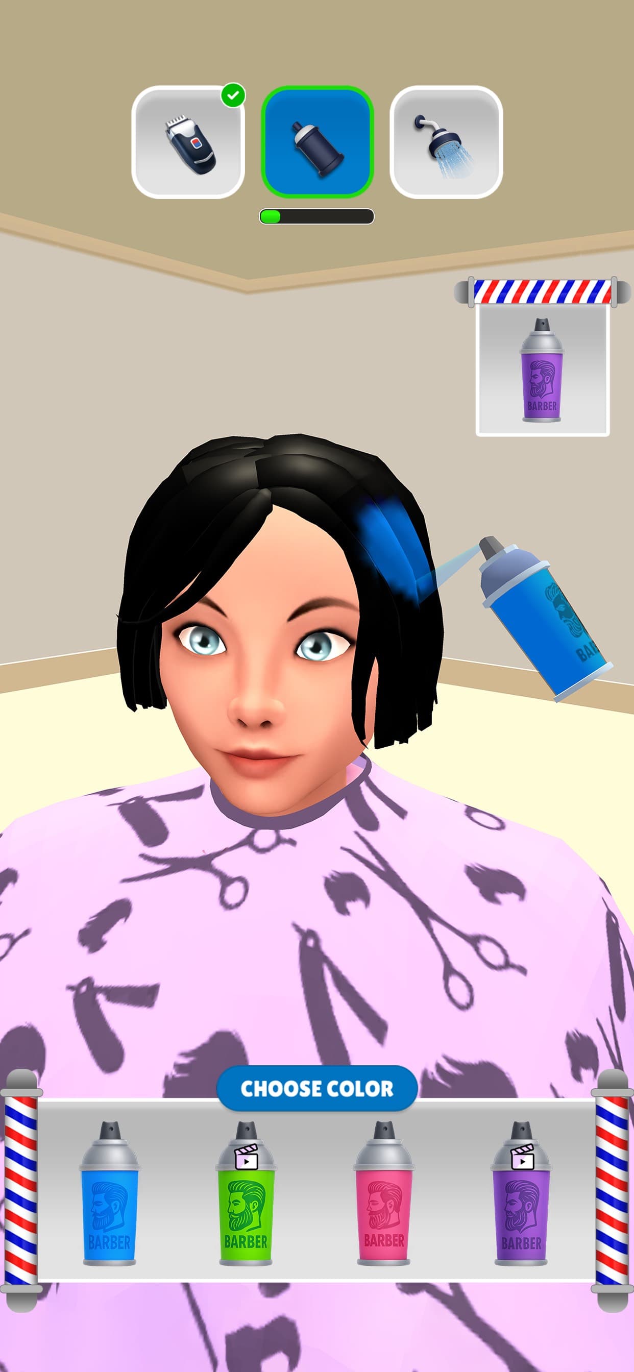 Barber Hair Style Master screenshot 1 - screenshot