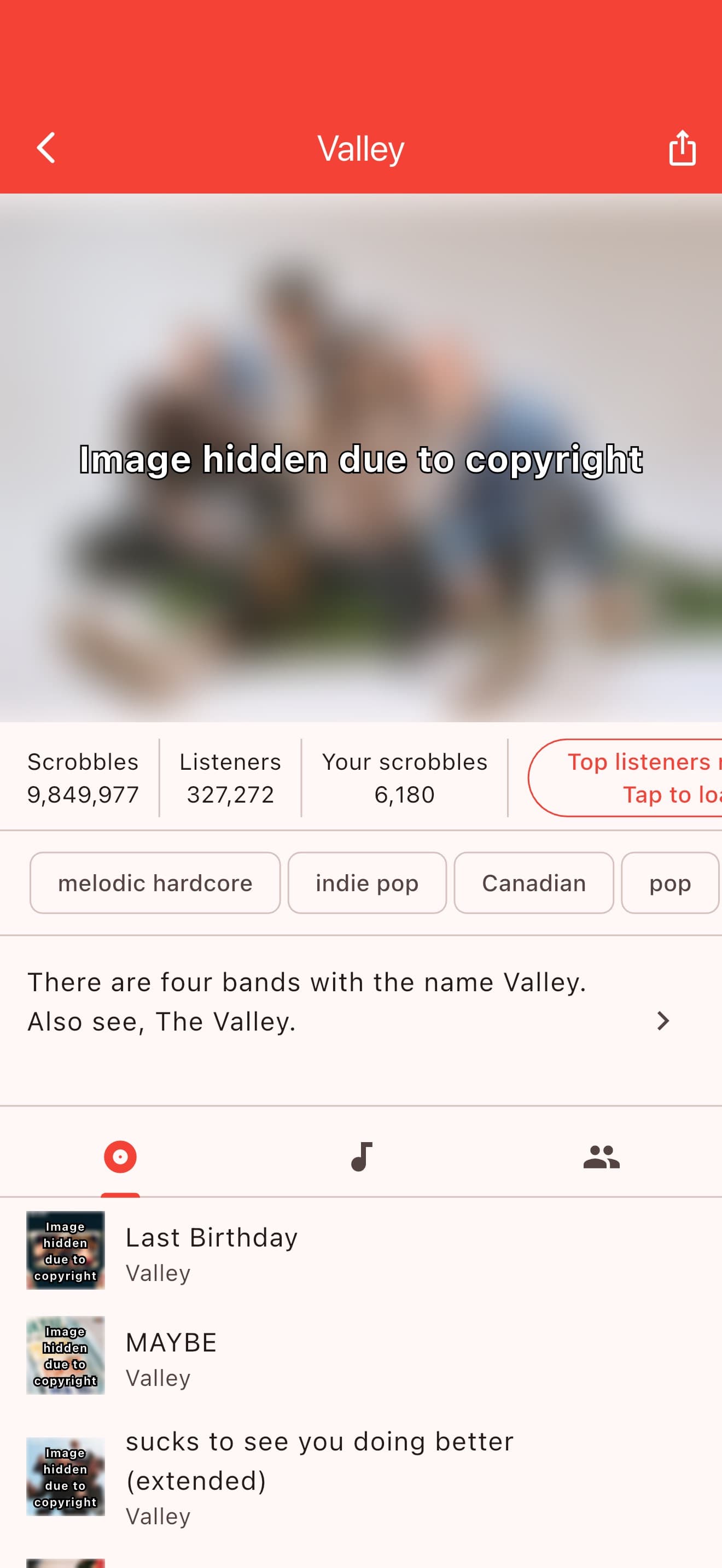 Finale for Last.fm screenshot 8 - screenshot