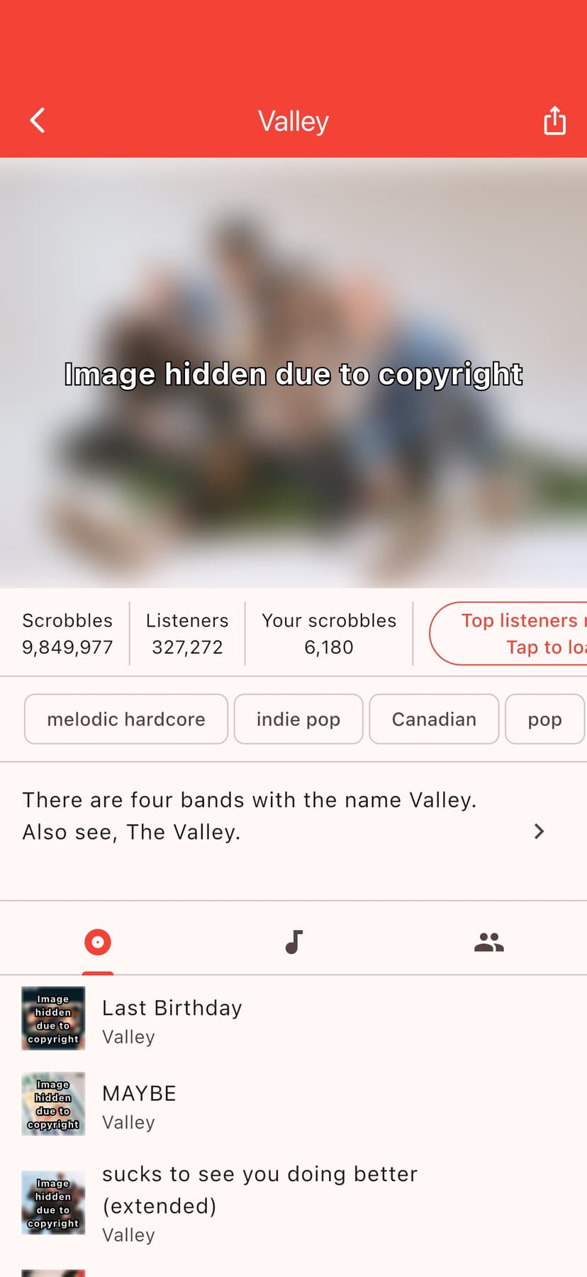 Finale for Last.fm screenshot 8 - screenshot