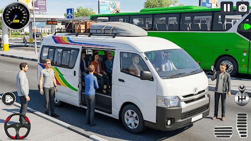 US Van Simulator Mini Bus 3D screenshot 1 - screenshot