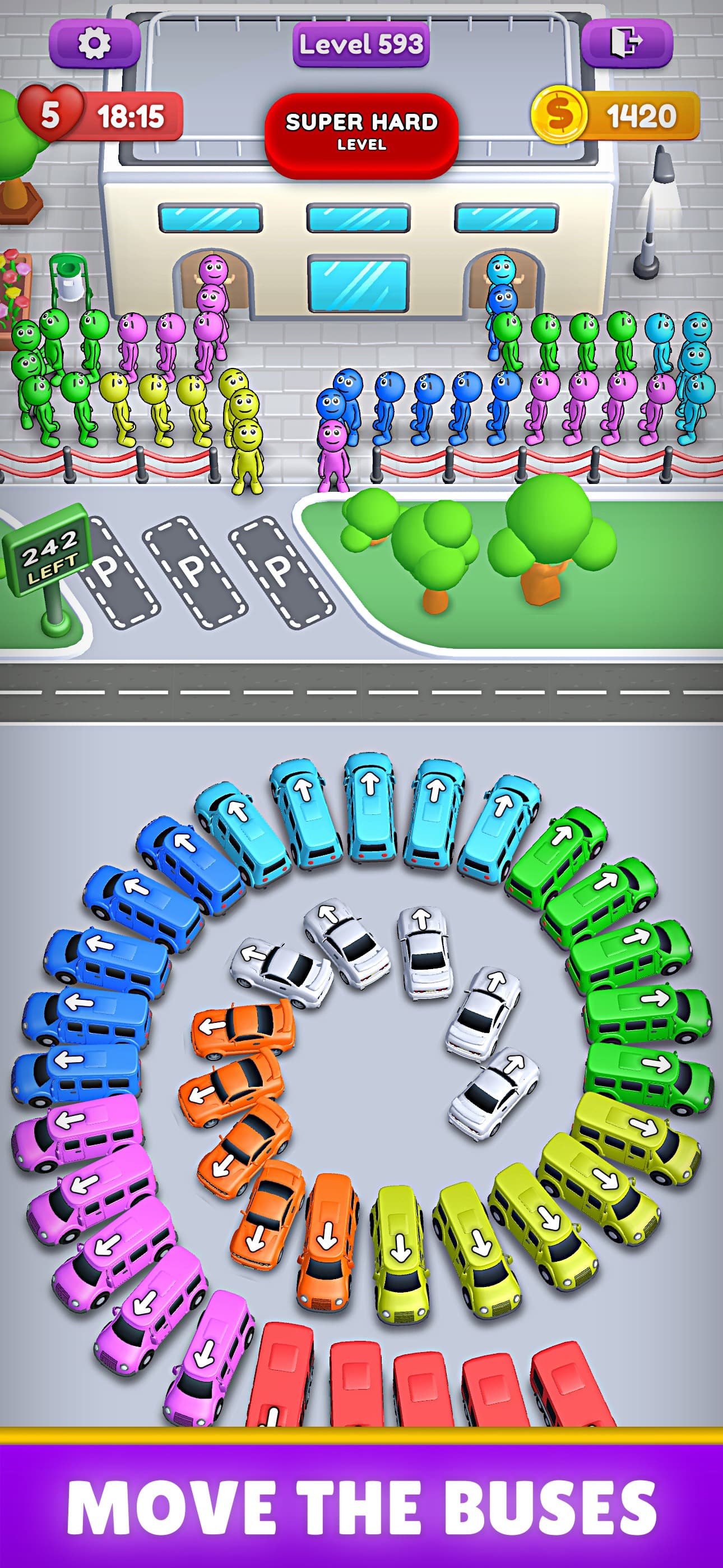 Crowd Express: Boarding Puzzle screenshot 2 - screenshot