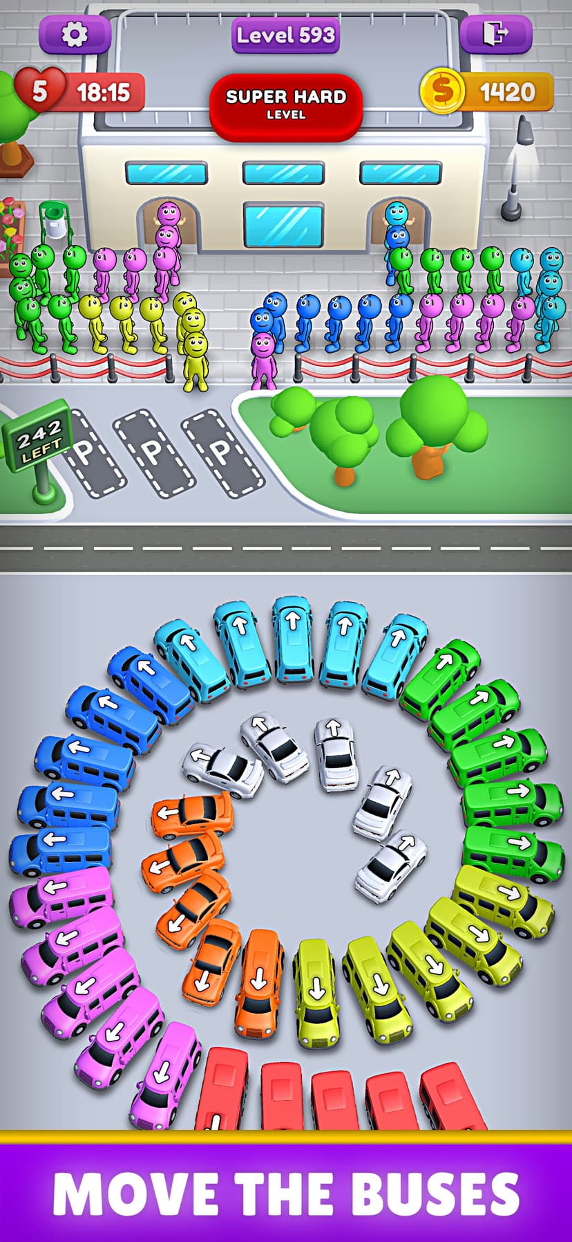Crowd Express: Boarding Puzzle screenshot 2 - screenshot