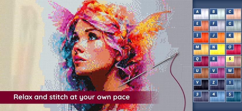 Cross-Stitch World screenshot 2 - screenshot