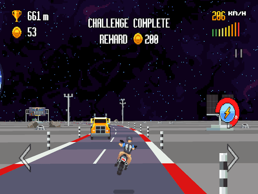 Retro Highway - Bike Racer screenshot 10 - screenshot