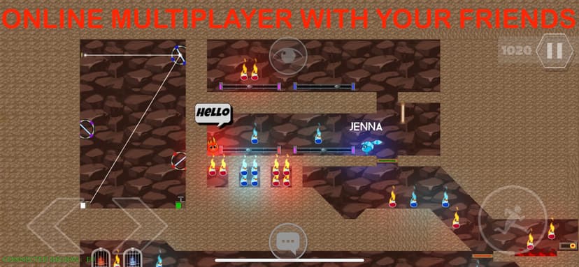 Fireboy and Watergirl Online 2 screenshot 1 - screenshot
