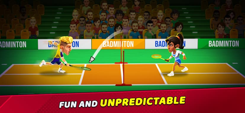 Badminton Clash 3D screenshot 1 - screenshot