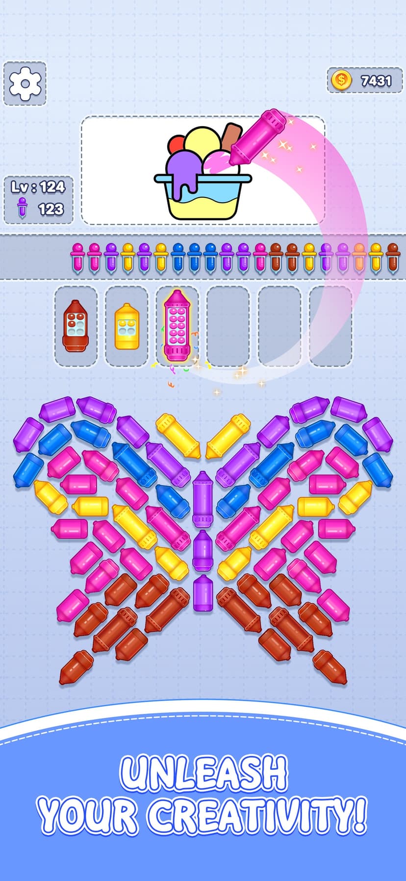 Color Drop: Puzzle Mania ASMR screenshot 3 - screenshot