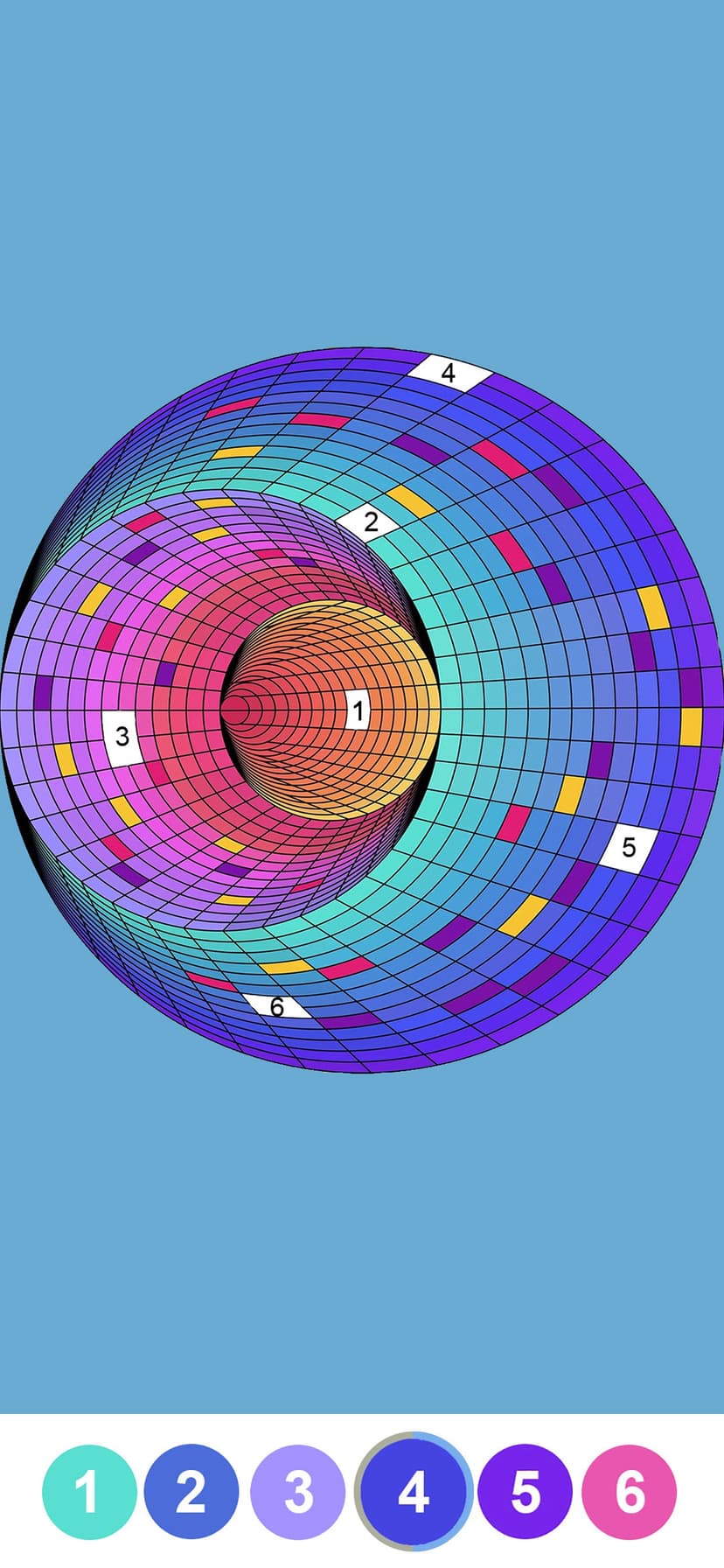 Fancy Color - Paint by Number screenshot 6 - screenshot