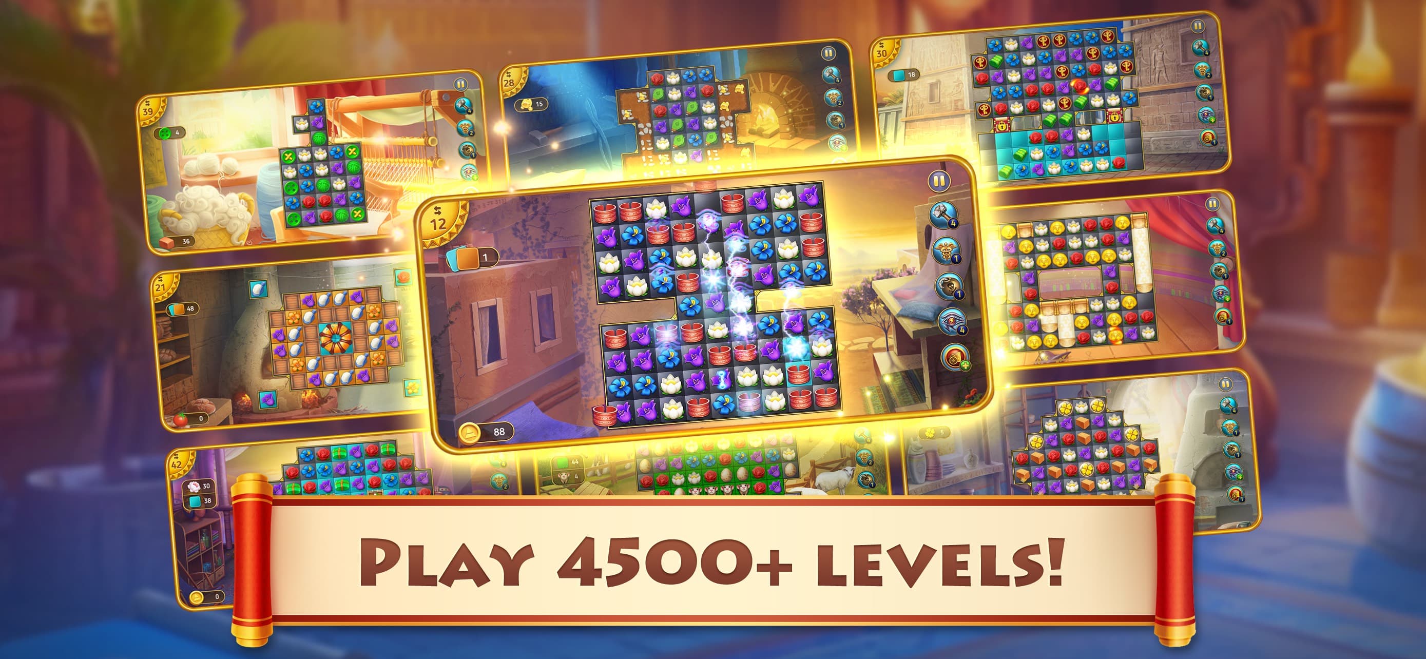 Cradle of Empires・Match 3 game screenshot 6 - screenshot