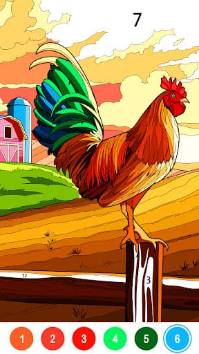 ColorPlanet® Paint by Number screenshot 7 - screenshot
