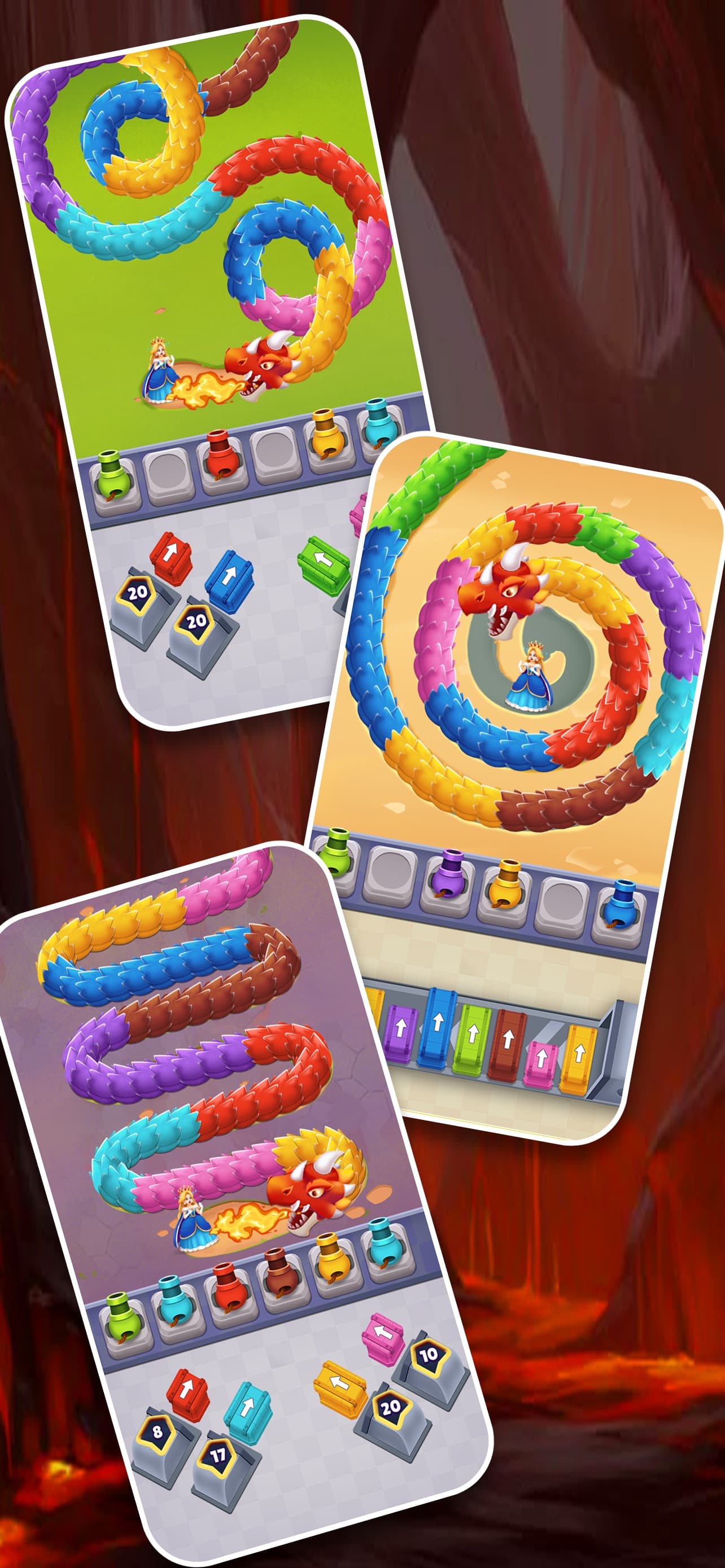Queen Rescue: Dragon Puzzle screenshot 6 - screenshot