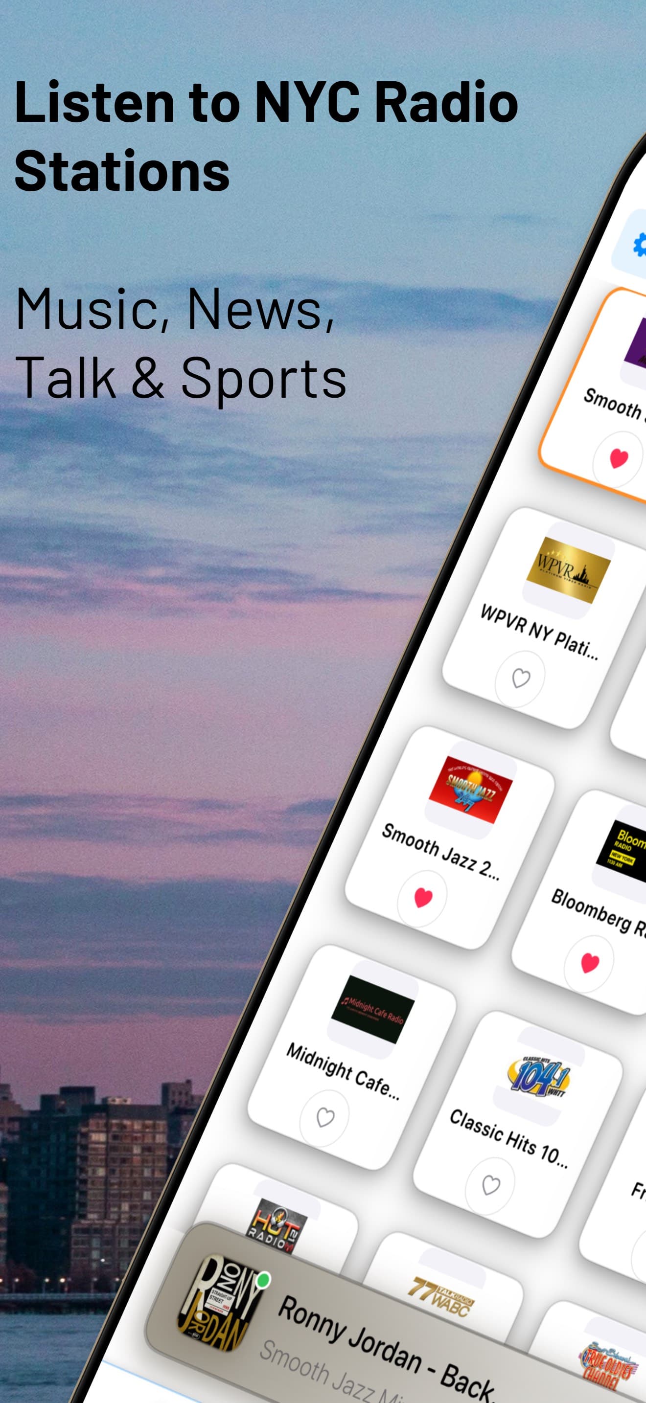 NYC Radio: Live FM & AM screenshot 1 - screenshot