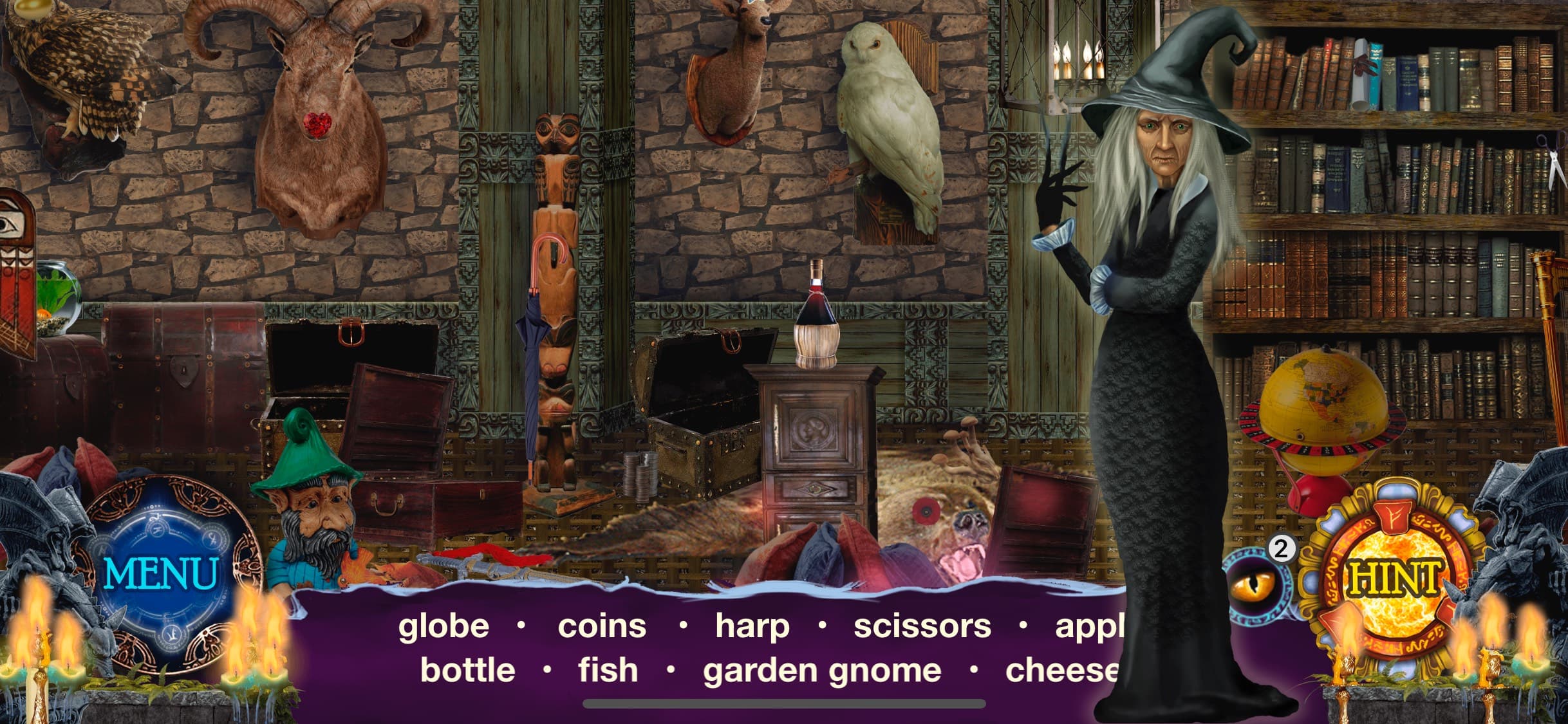 Monsters: Hidden Object Games screenshot 1 - screenshot
