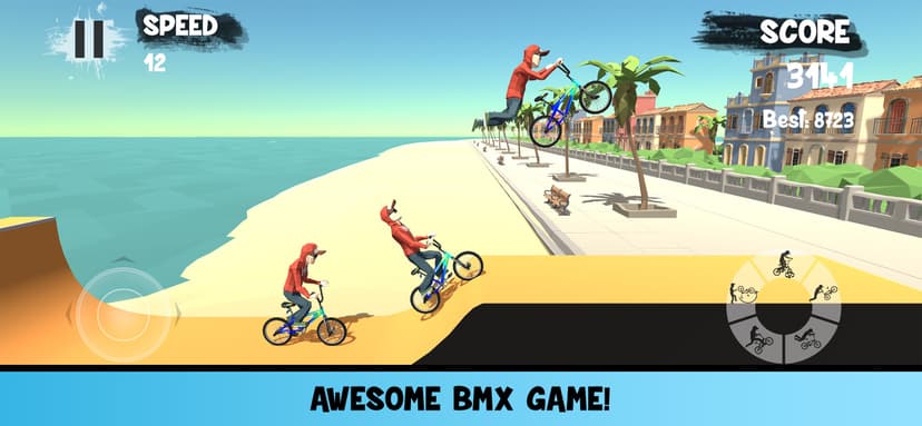 BMX Boss Flip screenshot 1 - screenshot