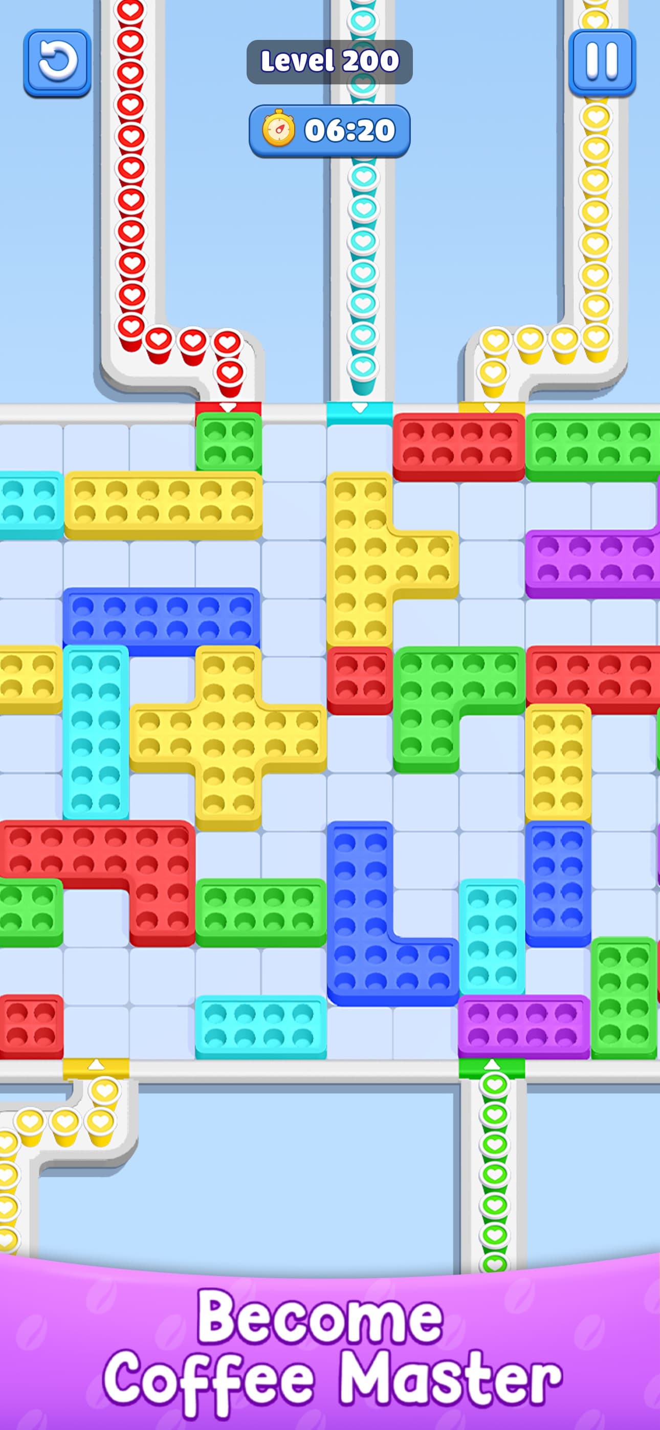 Coffee Master: Color Block screenshot 5 - screenshot