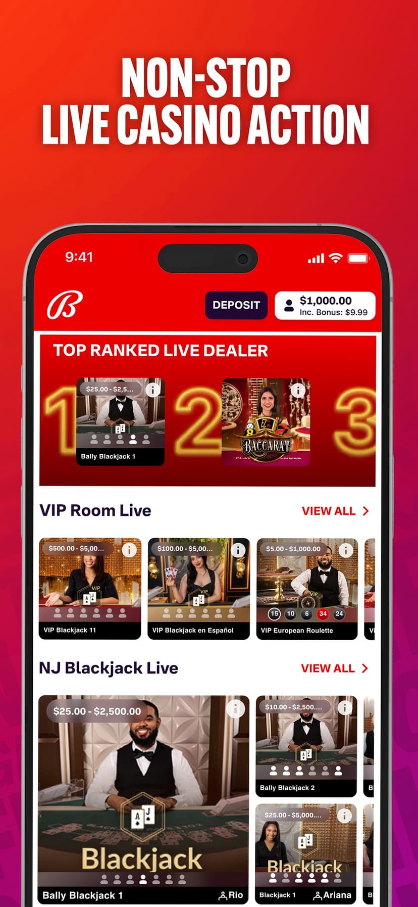 Bally Bet Sportsbook & Casino screenshot 4 - screenshot