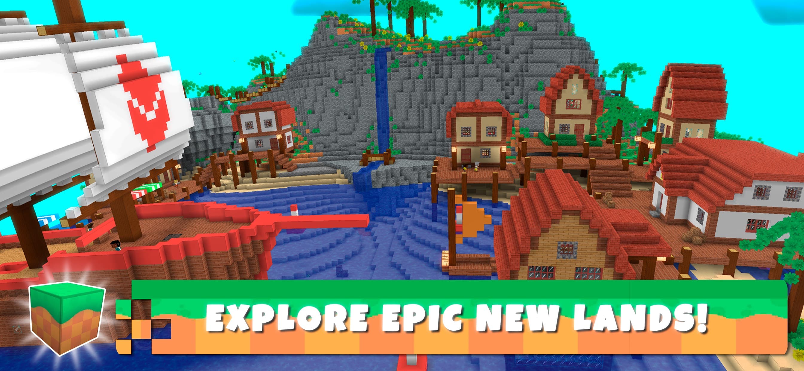 Crafty Lands: Build & Explore screenshot 2 - screenshot