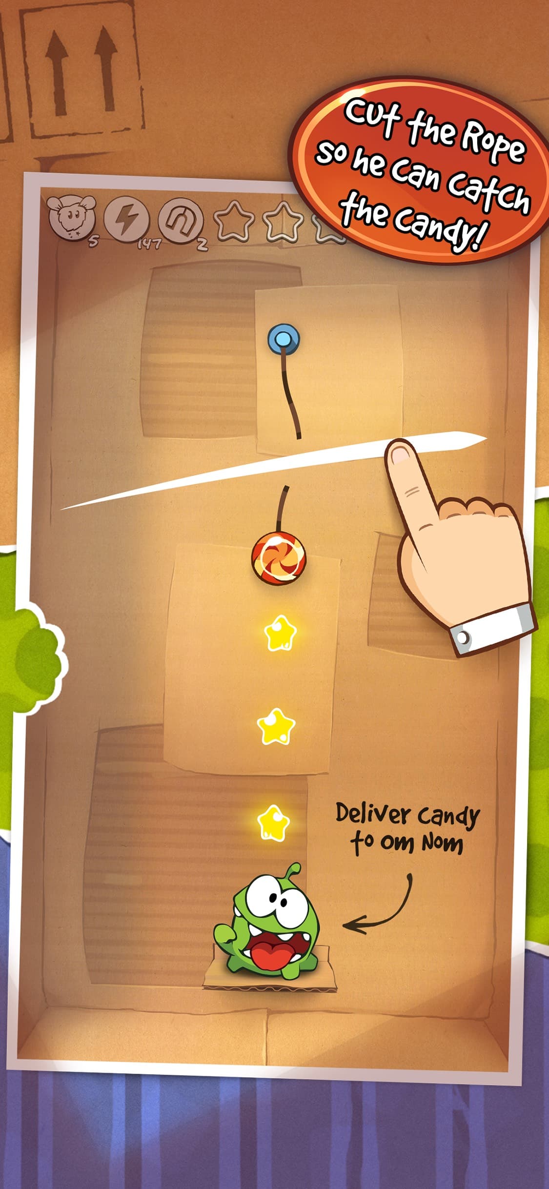 Cut the Rope: Physics Puzzle screenshot 2 - screenshot