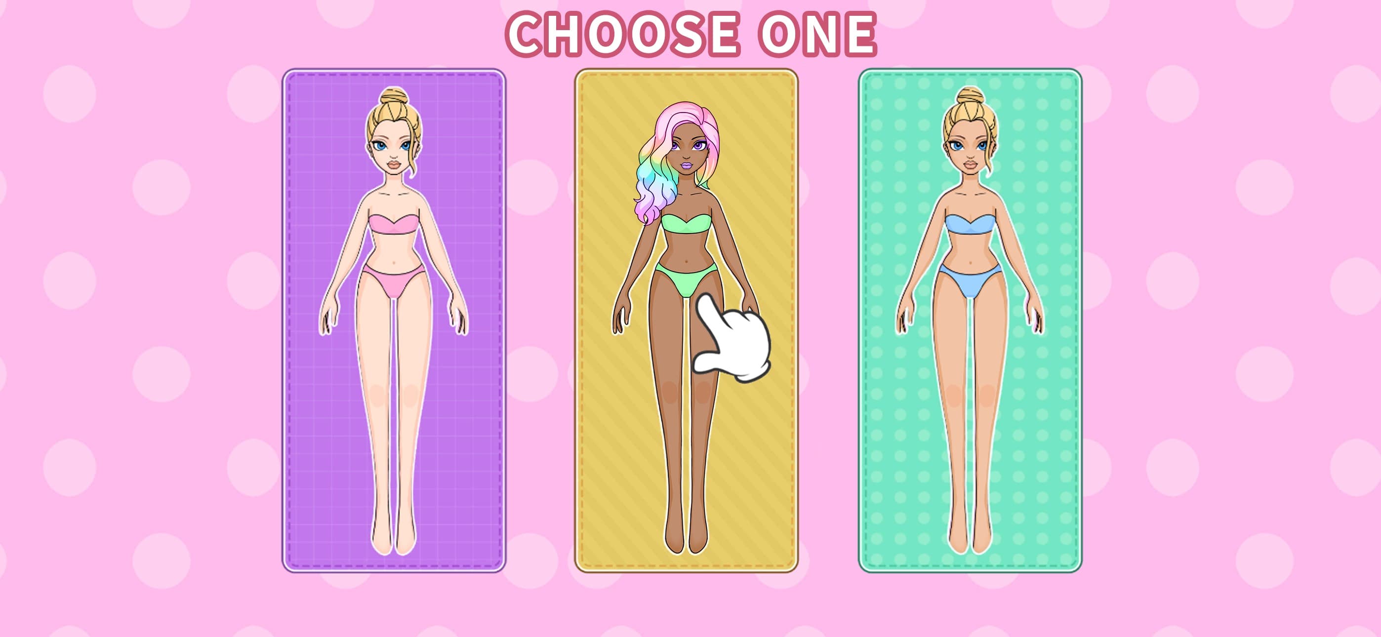 Magic paper dolls games DIY screenshot 2 - screenshot