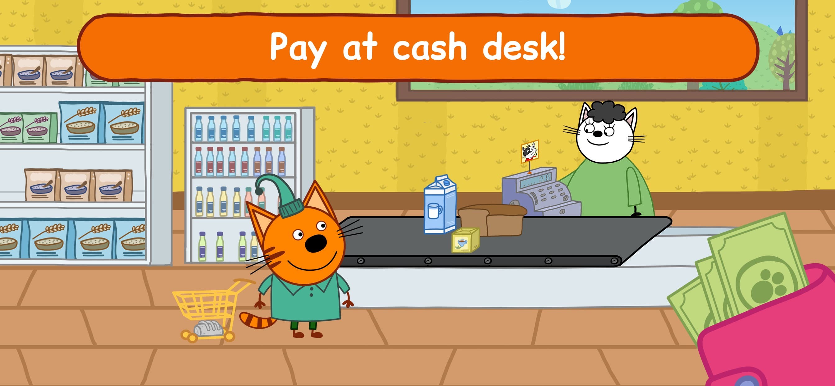 Kid-E-Cats: Supermarket Game! screenshot 4 - screenshot