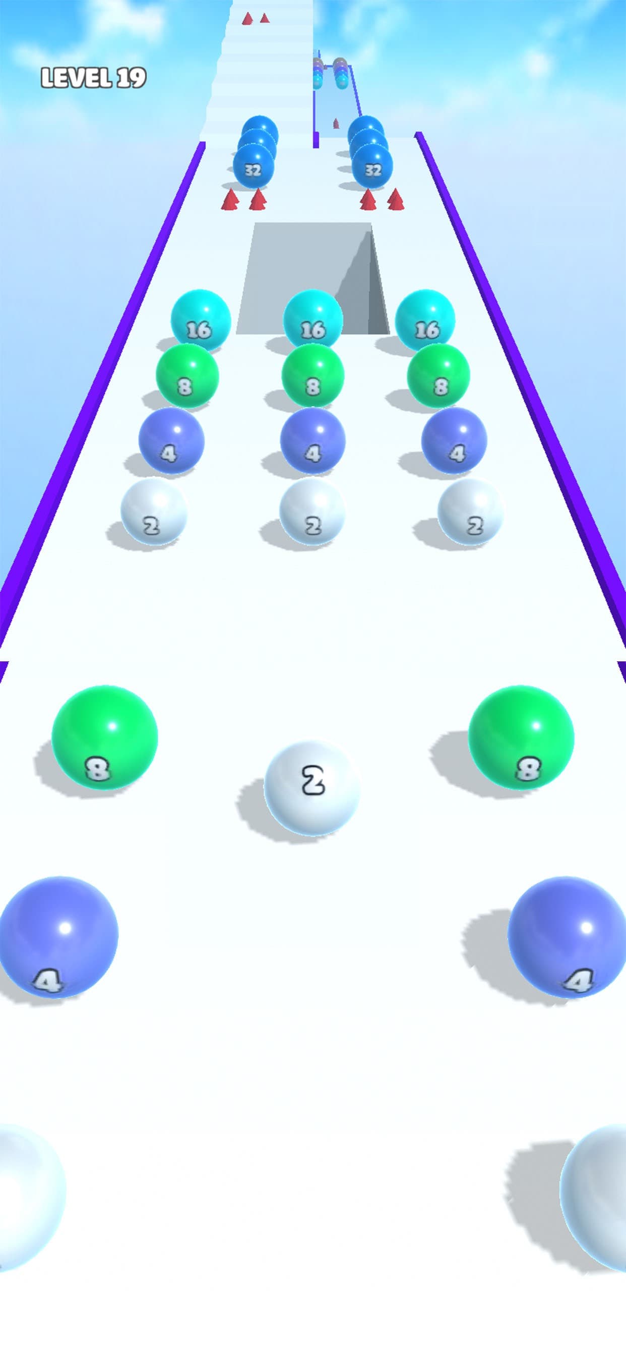 Ball Merge 2048 screenshot 1 - screenshot