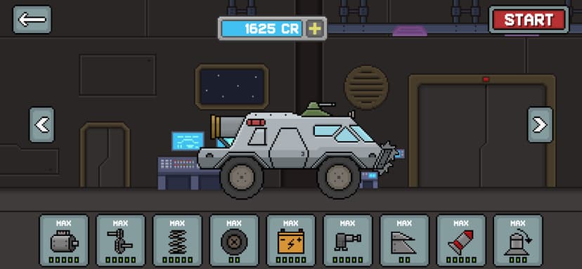 Death Rover: Space Zombie Rush screenshot 5 - screenshot