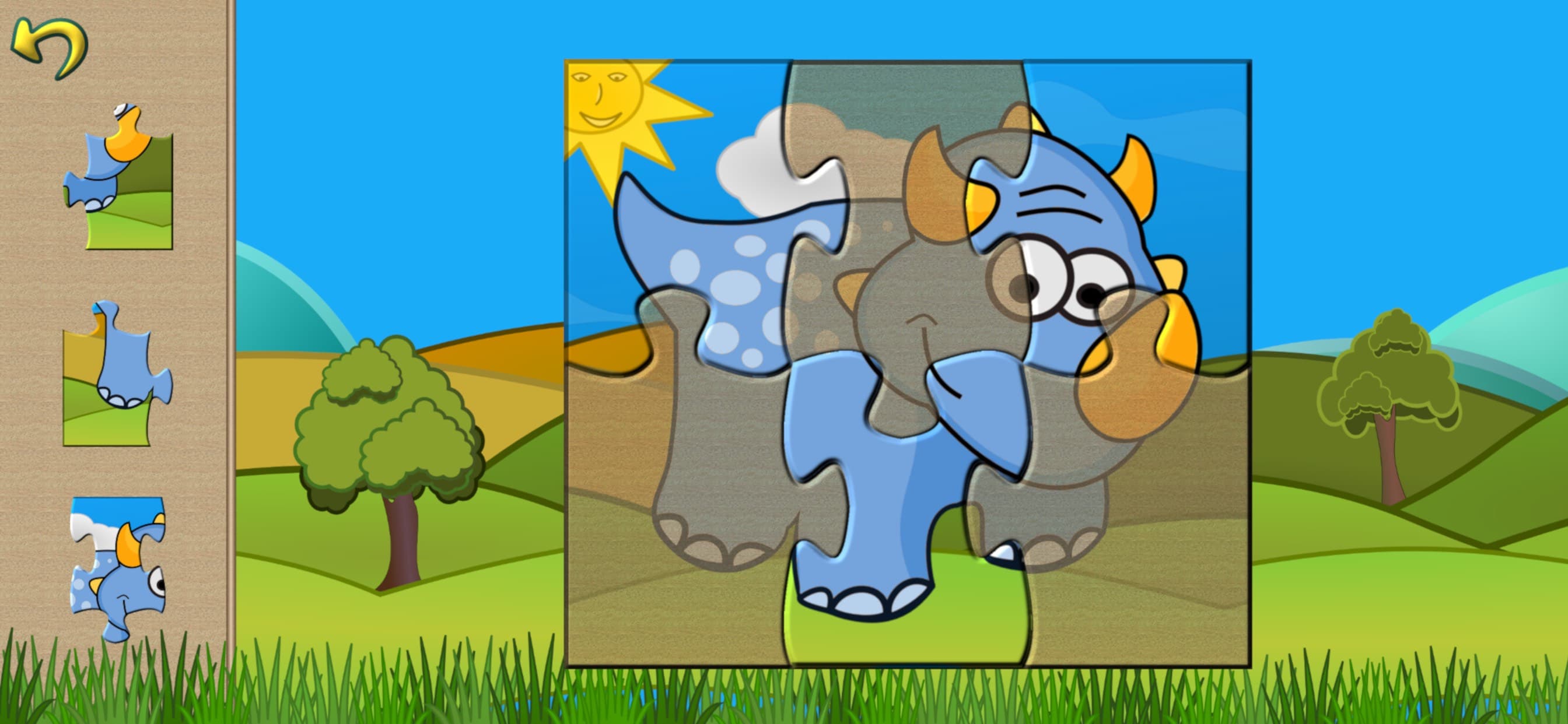 Dino Puzzle Kid Dinosaur Games screenshot 1 - screenshot
