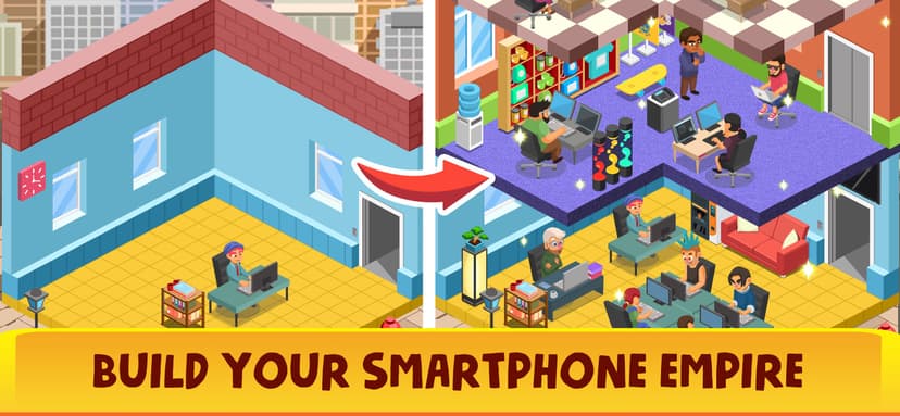 Smartphone Tycoon: Idle Empire screenshot 1 - screenshot