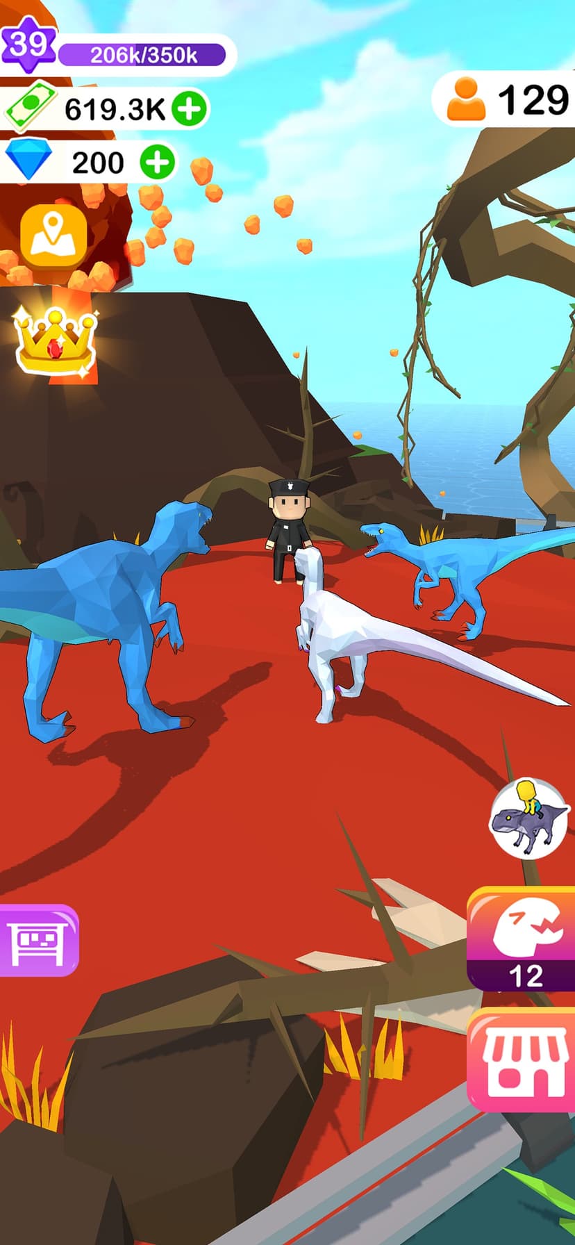 Dino Tycoon - 3D Building Game screenshot 8 - screenshot