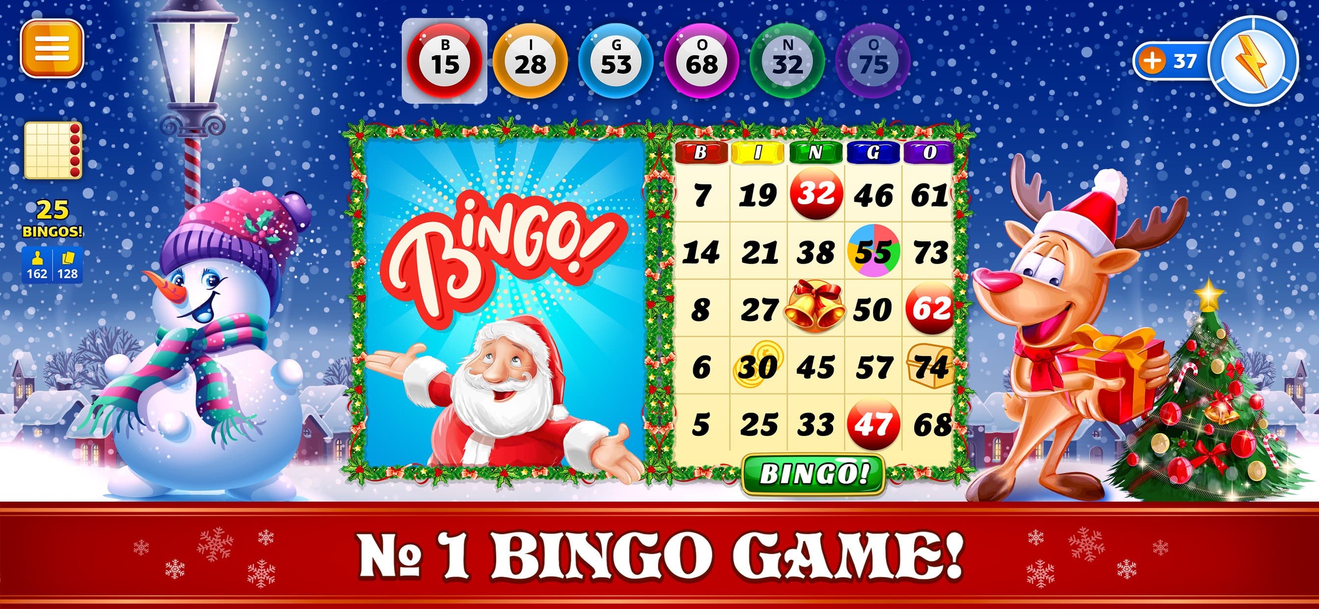 Bingo Christmas Holidays 2024 screenshot 1 - screenshot