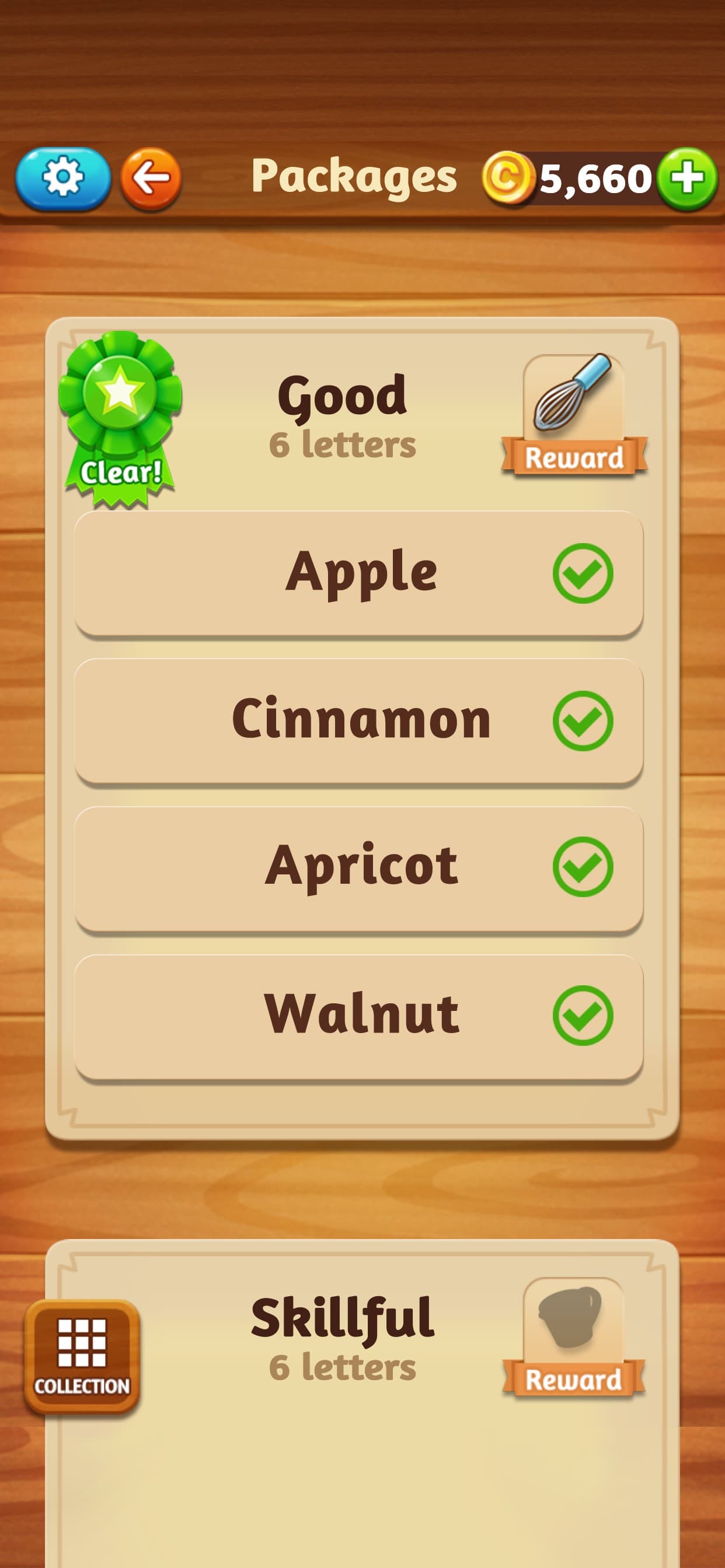 WordCookies Cross screenshot 3 - screenshot