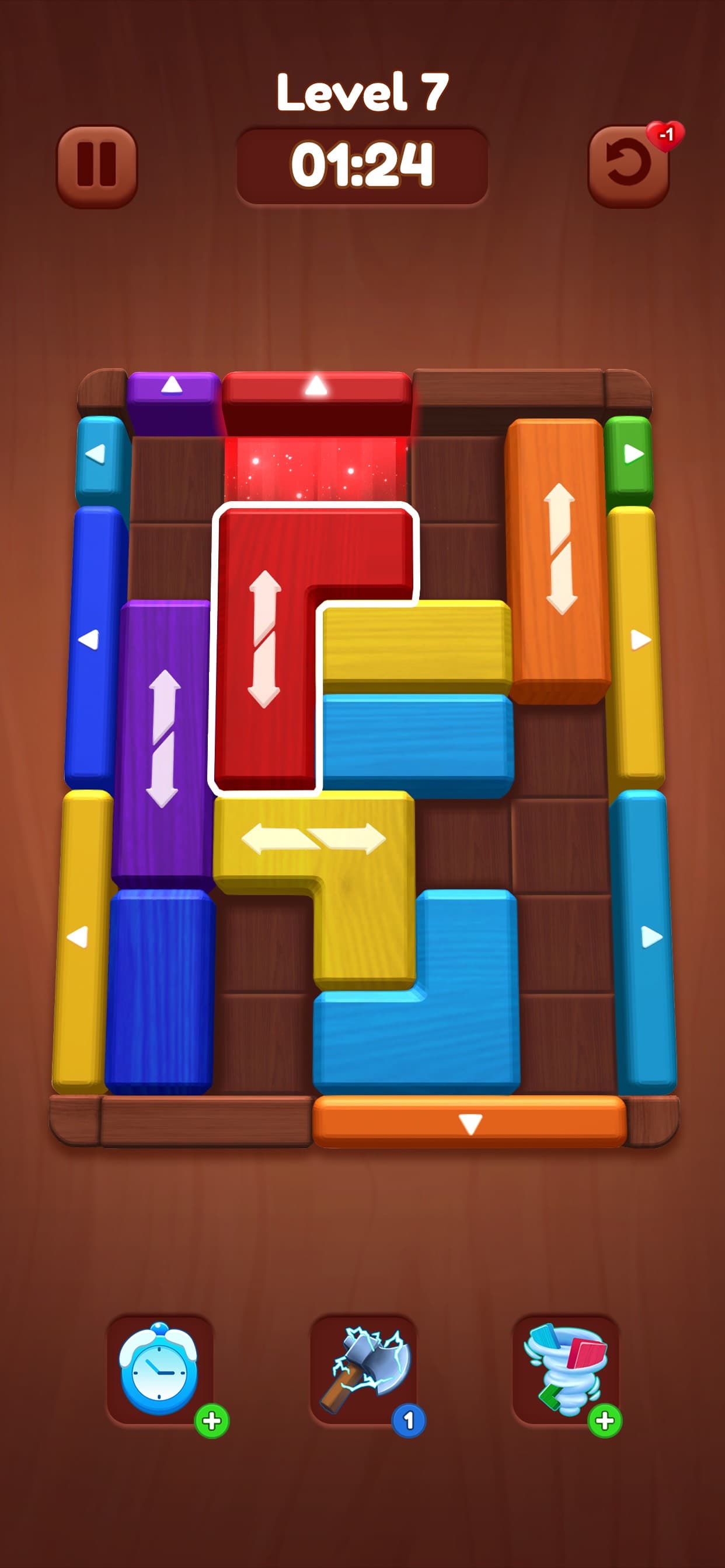 Woody Puzzle: Slide Out screenshot 3 - screenshot