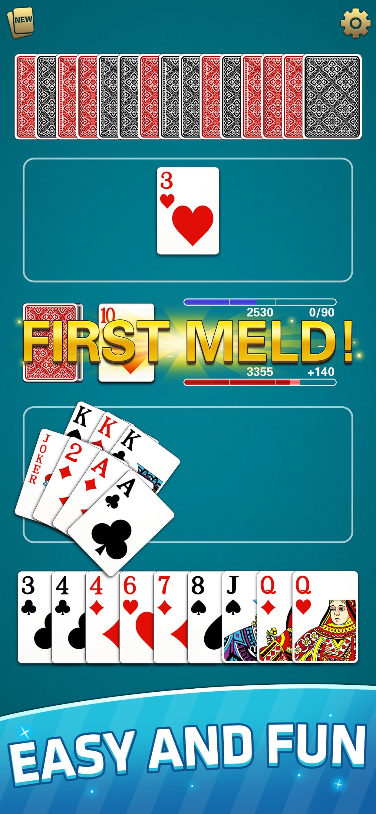 Canasta - Offline Card Game screenshot 2 - screenshot