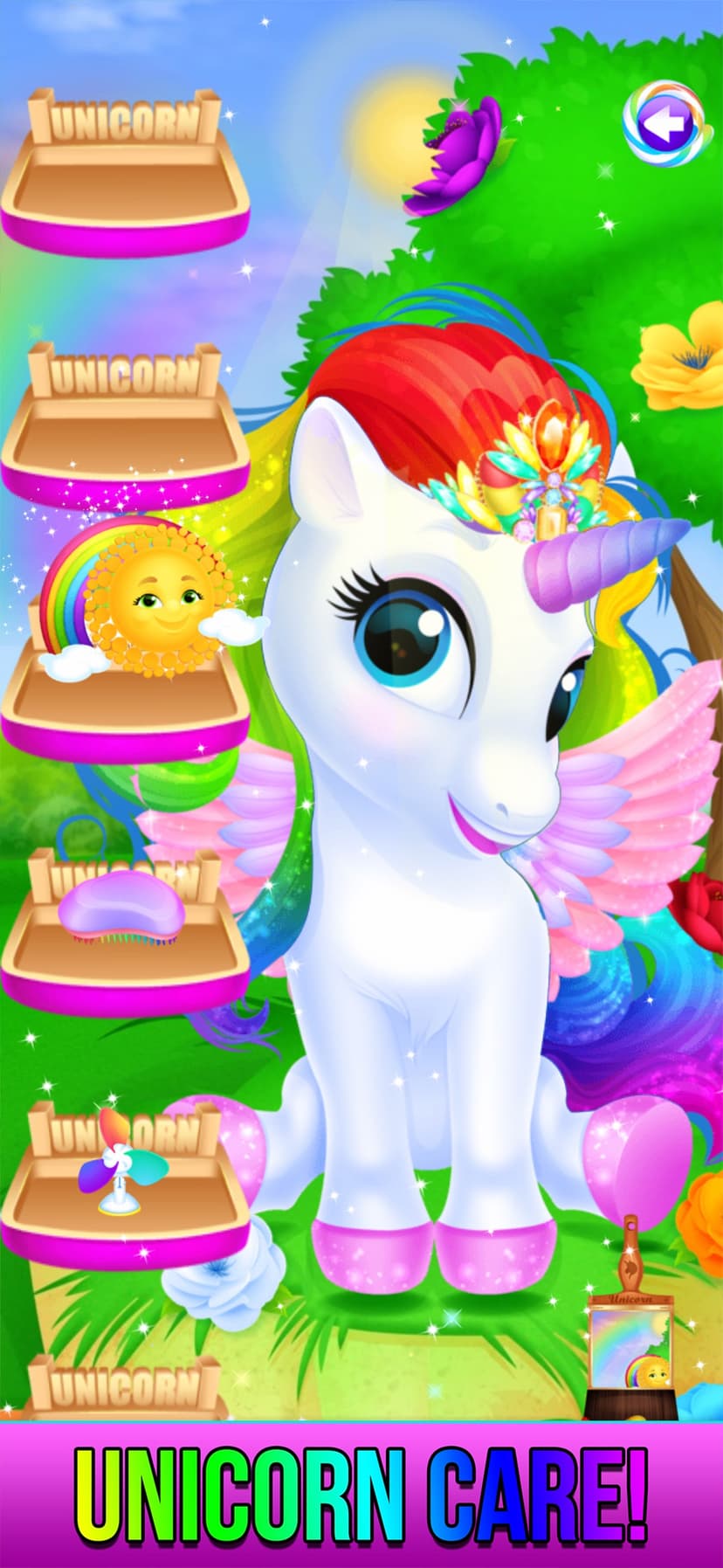 Rainbow Unicorn Candy Salon screenshot 9 - screenshot