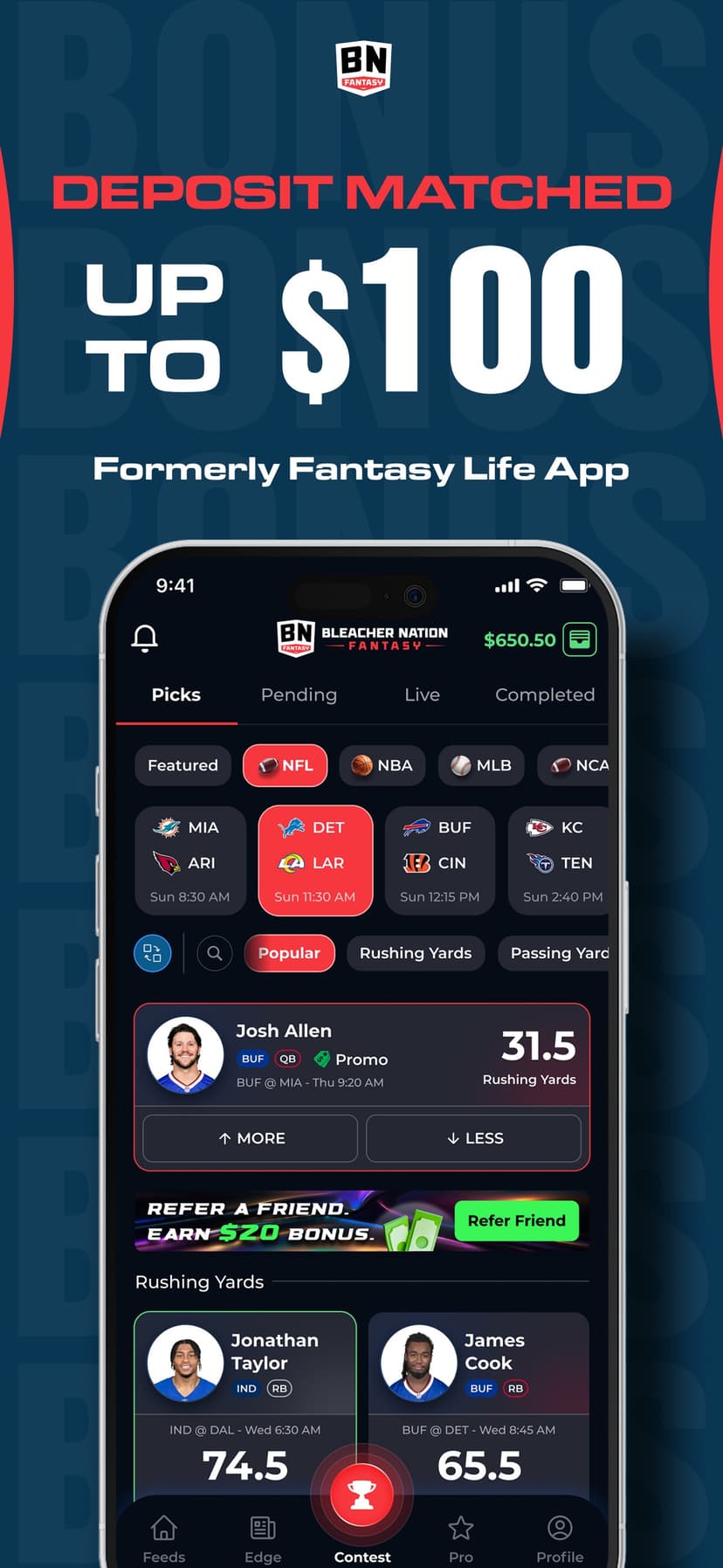 Bleacher Nation Fantasy screenshot 1 - screenshot