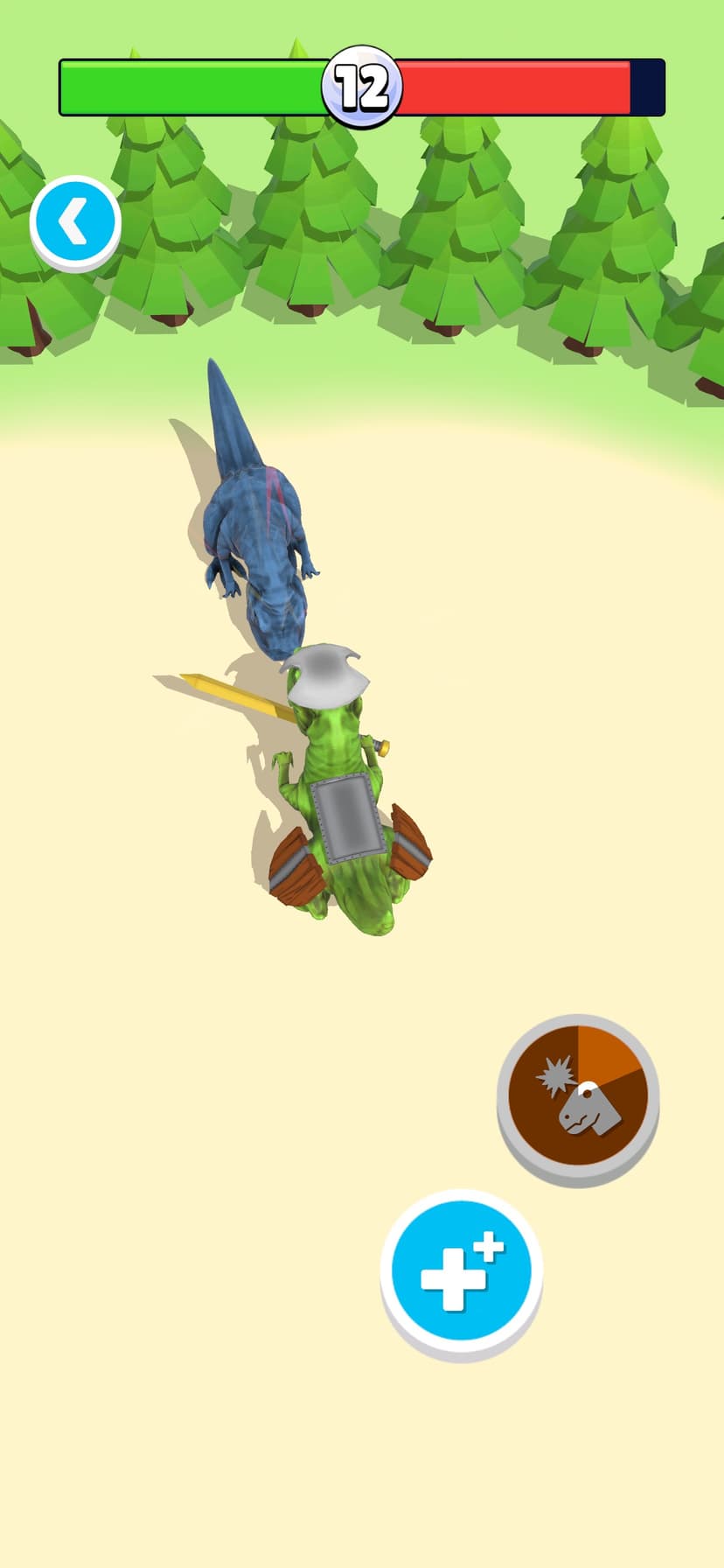 Dino World: Merge & Fight screenshot 3 - screenshot