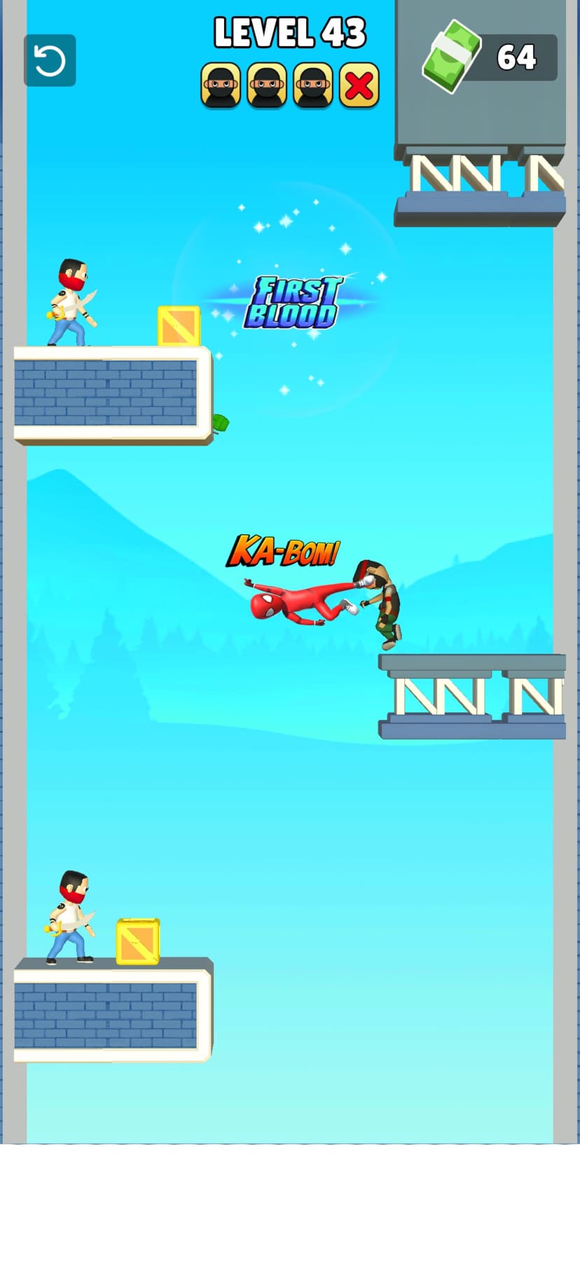 Web Battle 3D: Swing Hero screenshot 4 - screenshot
