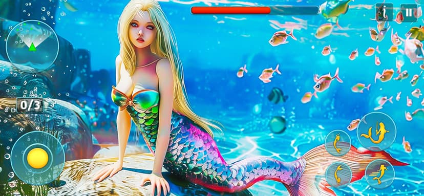 Princess Mermaid Simulator 3D screenshot 2 - screenshot