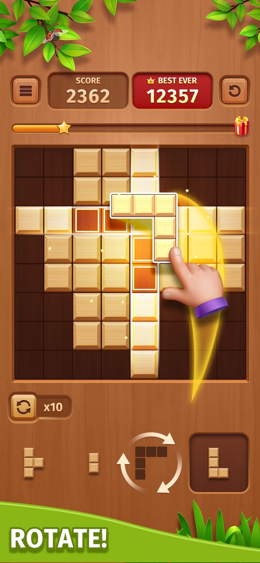 Cube Block - Woody Puzzle Game screenshot 2 - screenshot