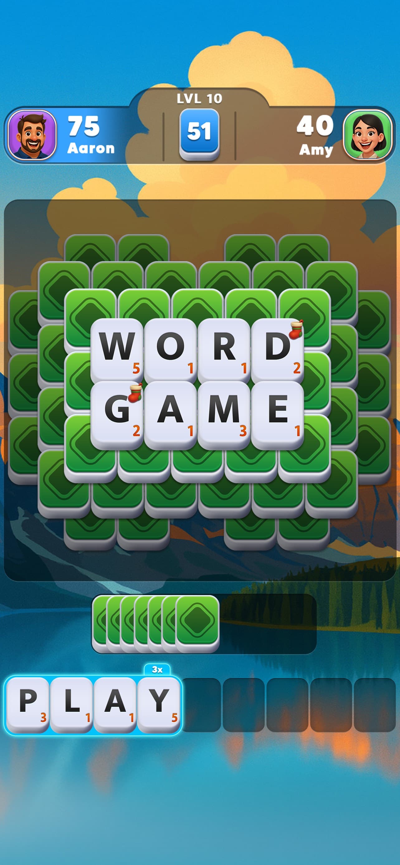 Word Tiles GO screenshot 2 - screenshot